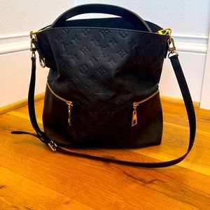 Louis Vuitton Empreinte Melie in Black
